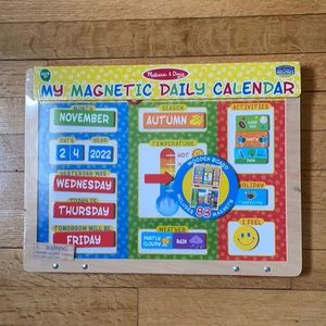 Melissa and Doug My Magnetic Daily Calendar